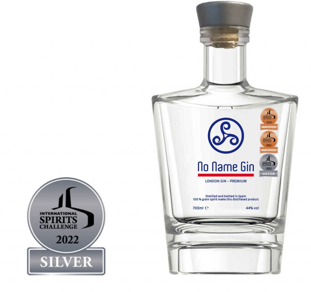 No Name Gin | Medalla de Plata | The International Spirits 2022